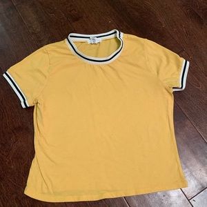 tillys yellow tshirt
